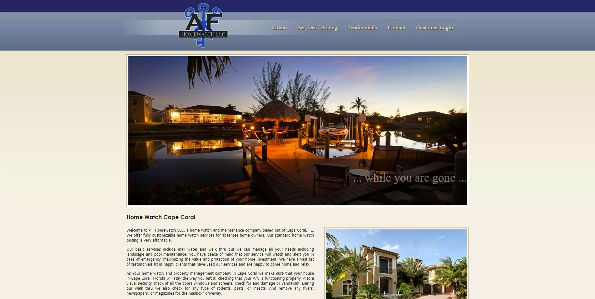 AF Home Watch Cape Coral