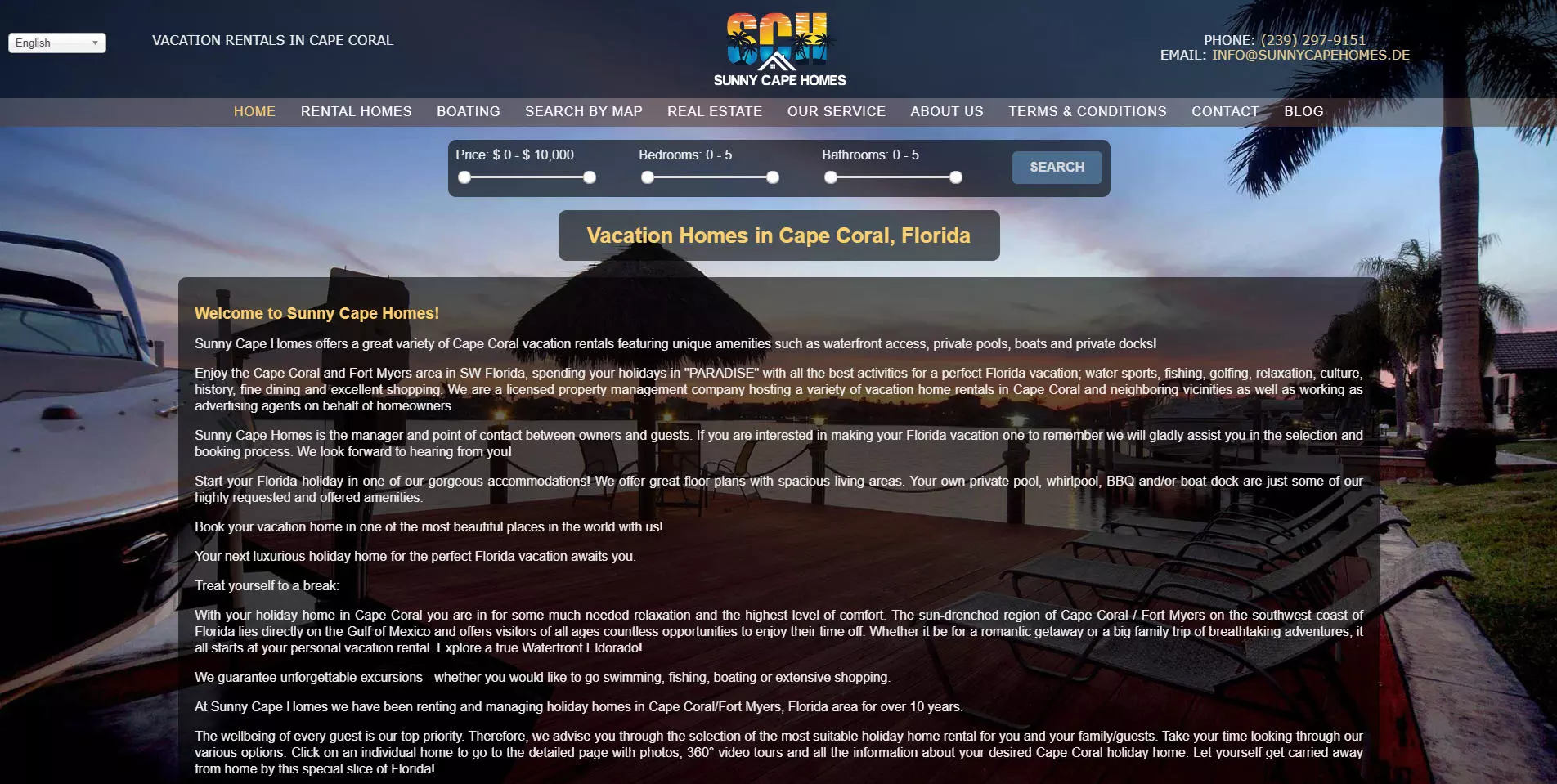 Sunny Cape Homes
