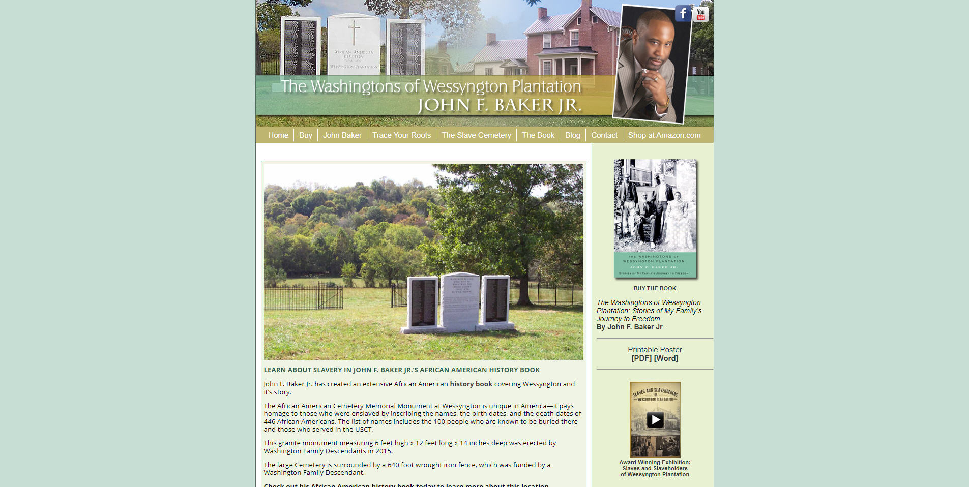 John F. Baker Jr. - Wessyngton Plantation